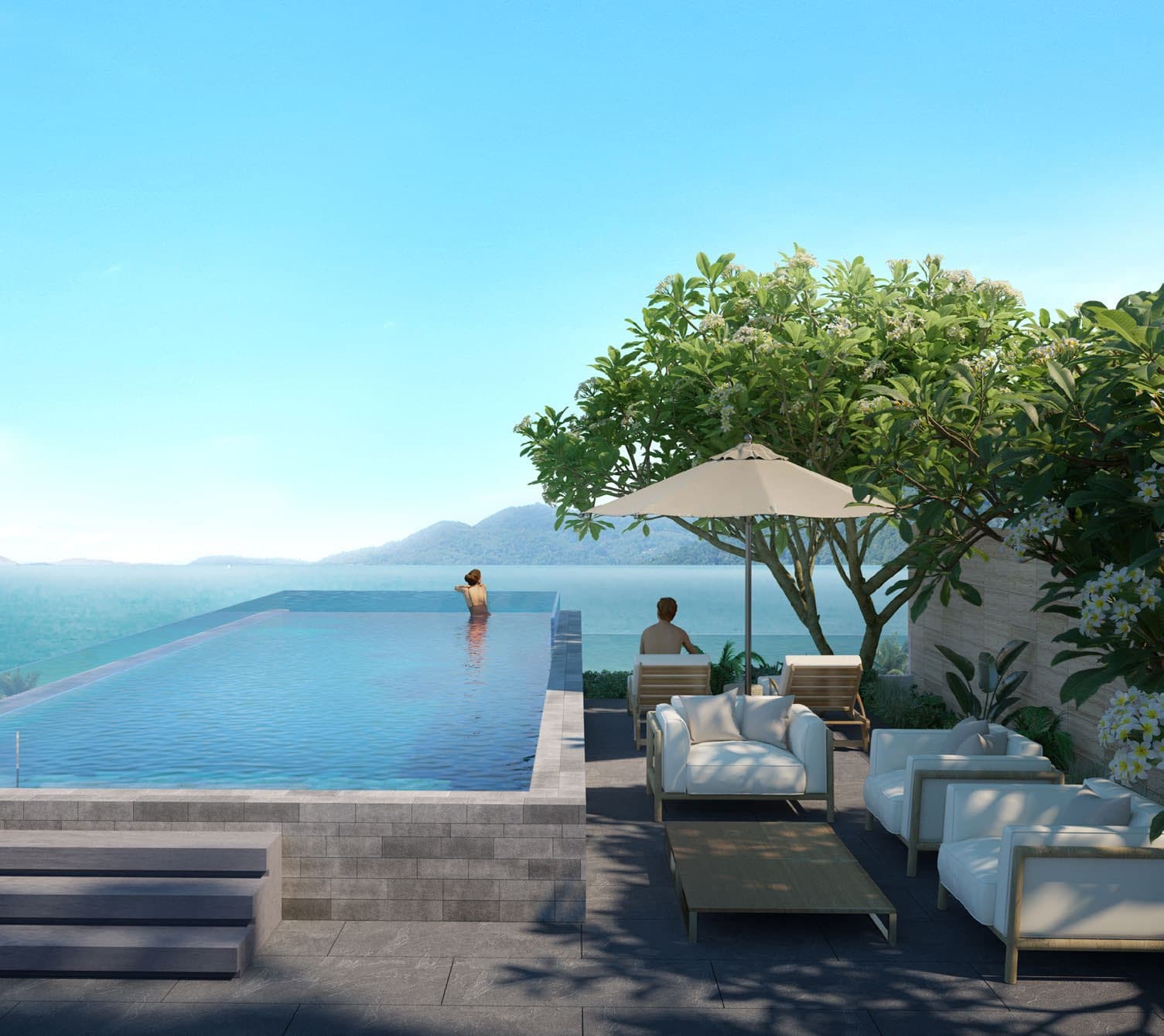 Rooftop terrace
