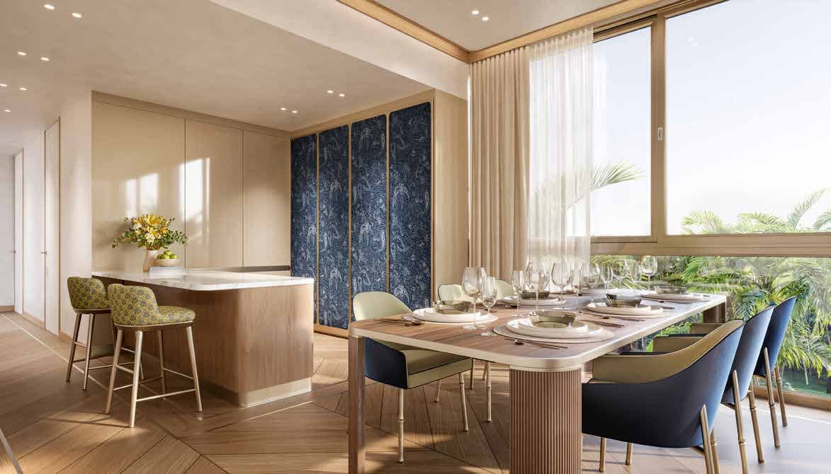 Kitchen and dining