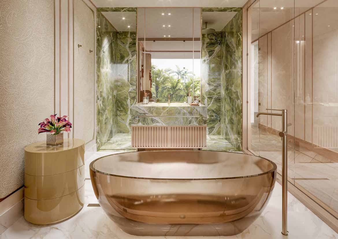 Master bathroom