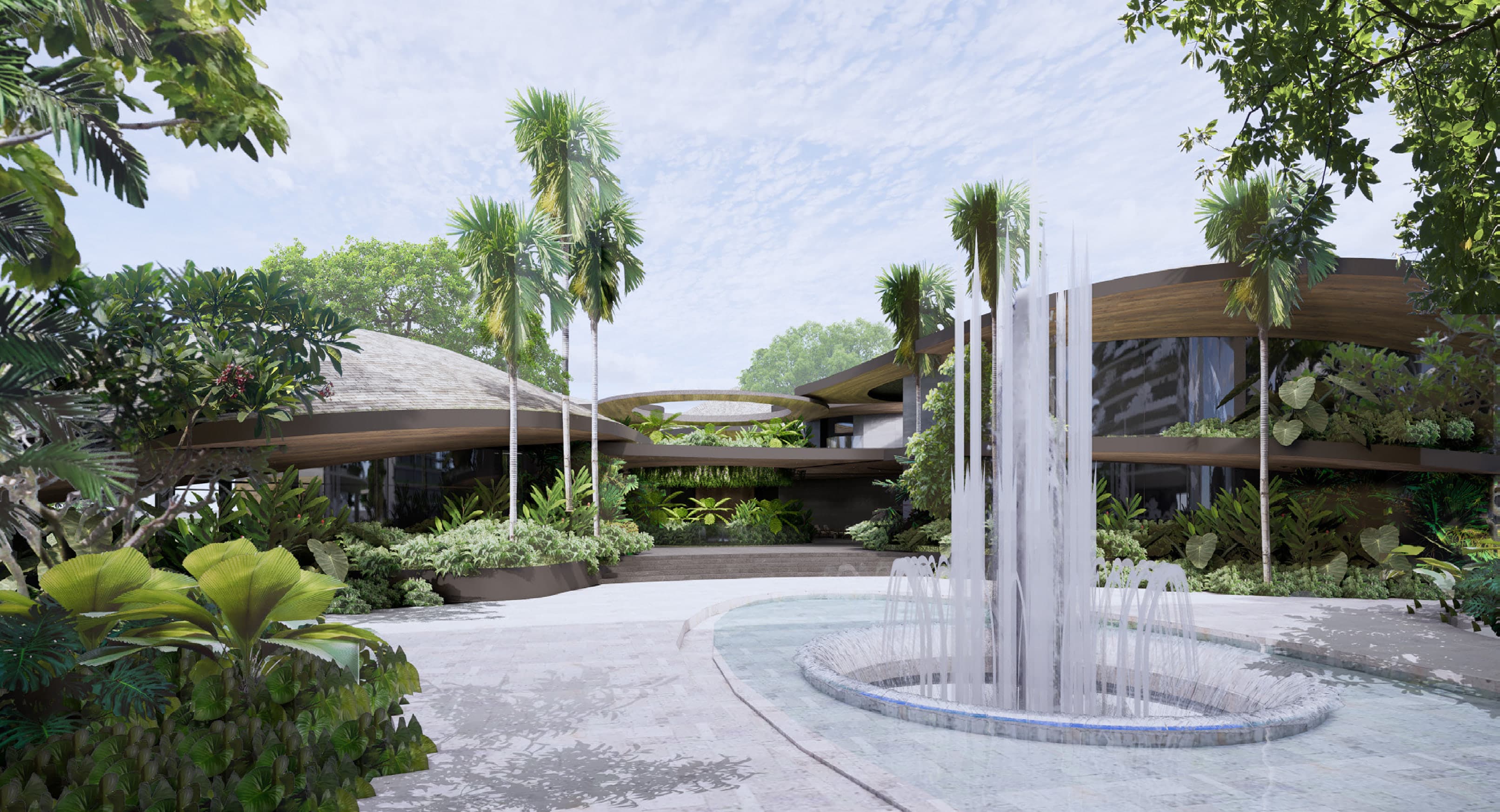 Wellness centre entrance