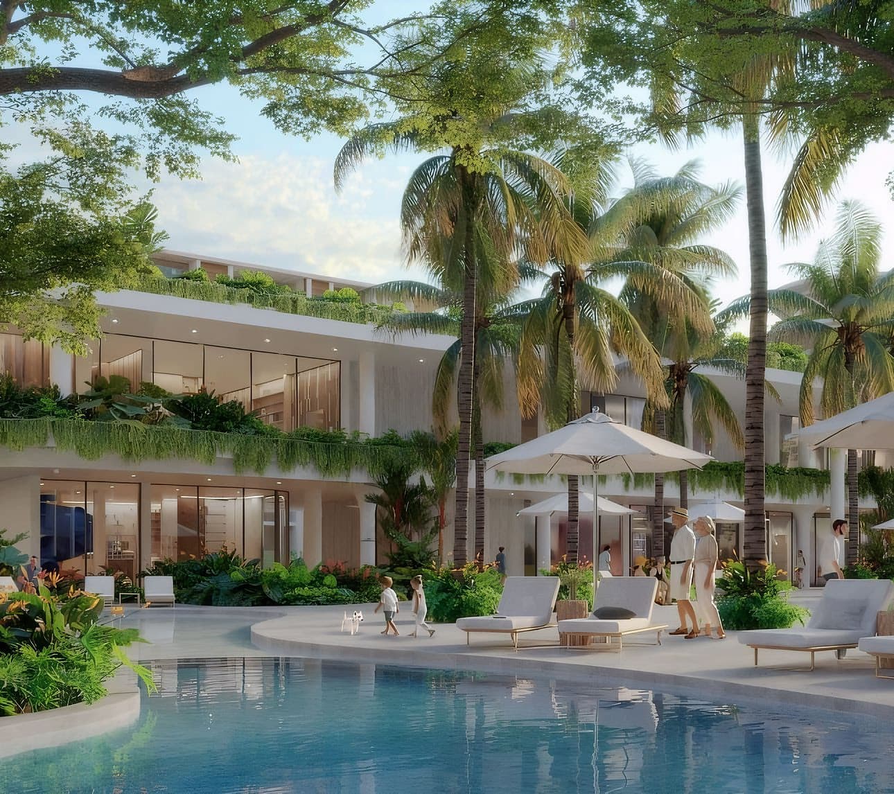 Clubhouse pool