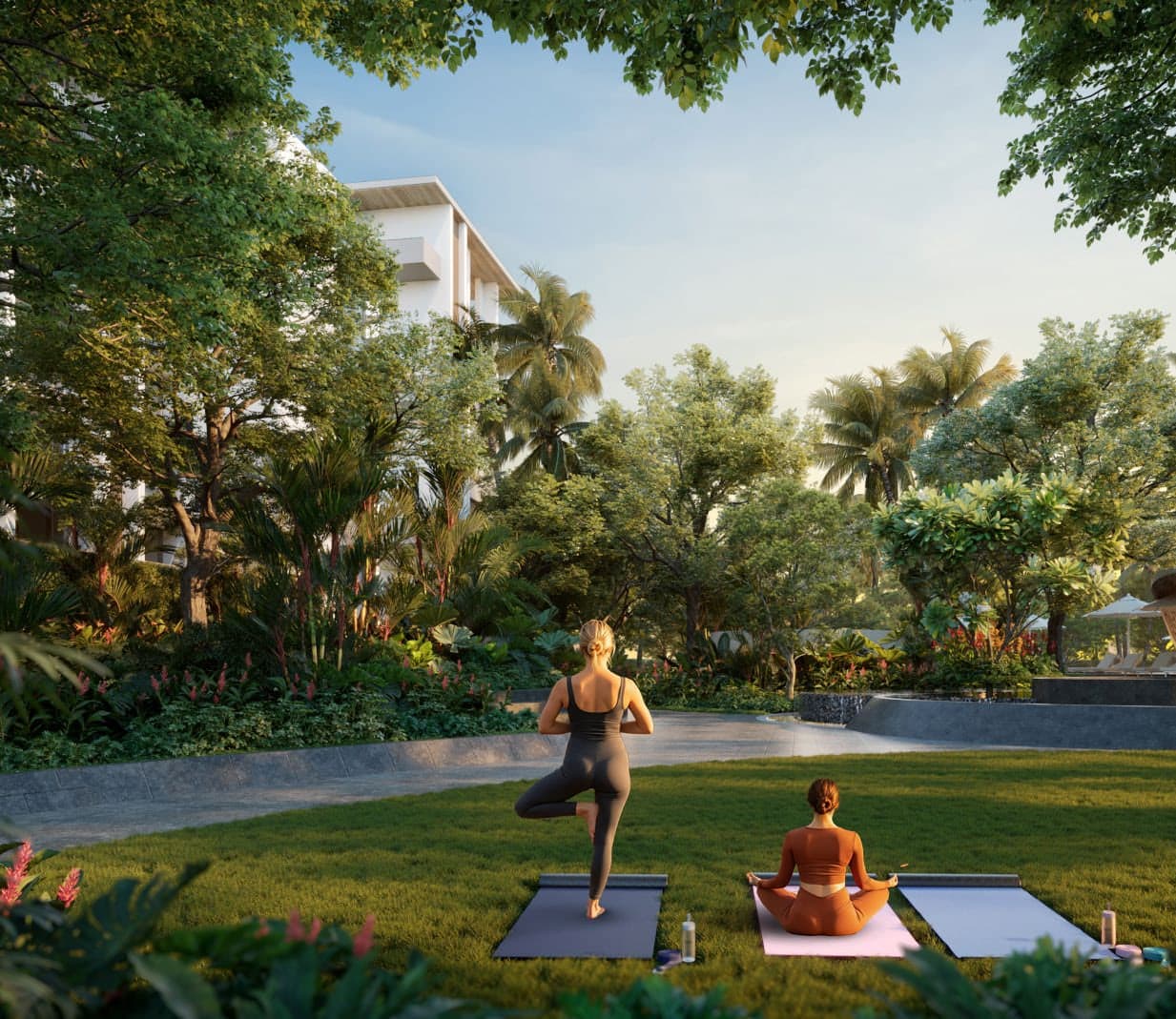 Yoga lawn