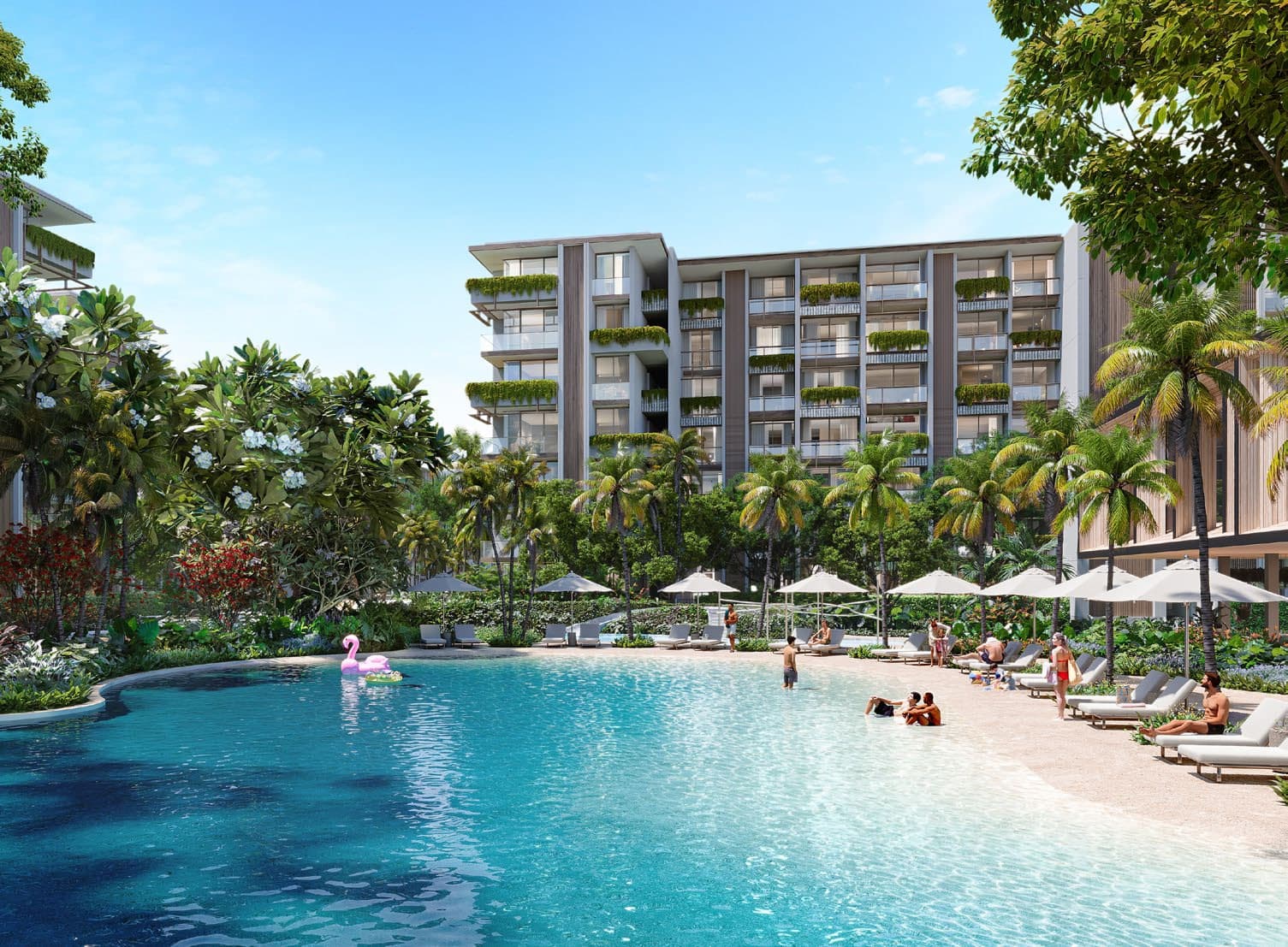 Lagoon pool
