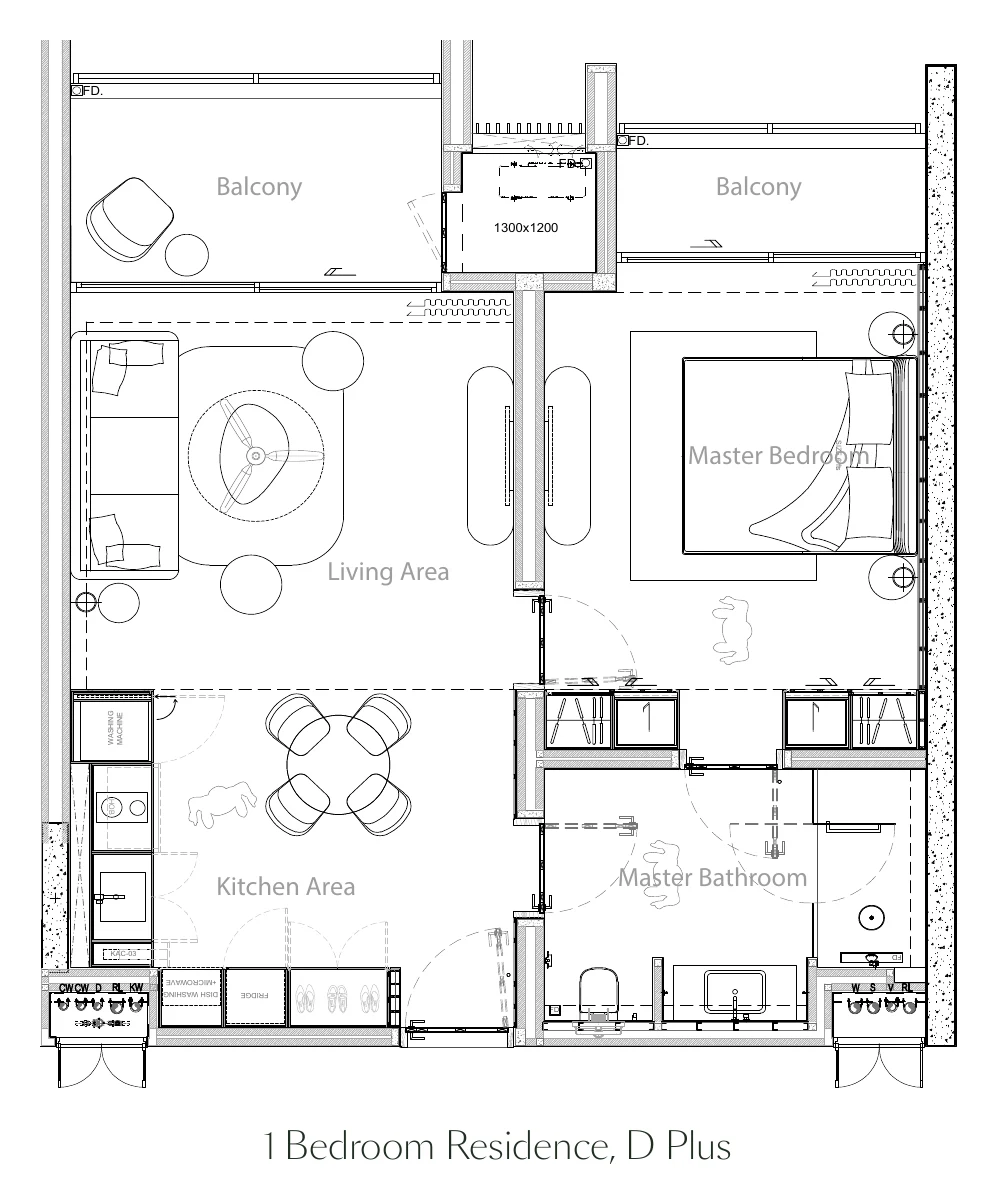 Layout — Type D Plus